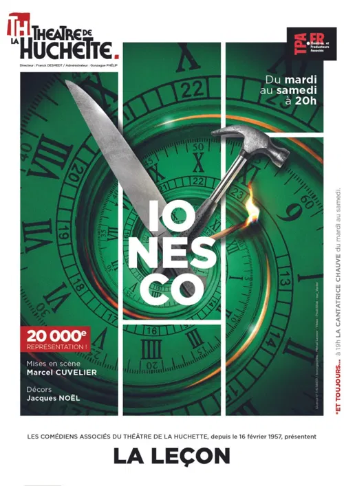 Affiche de La Leçon