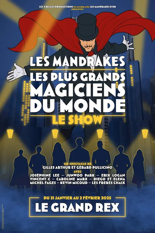 Affiche de Les Mandrakes, le show