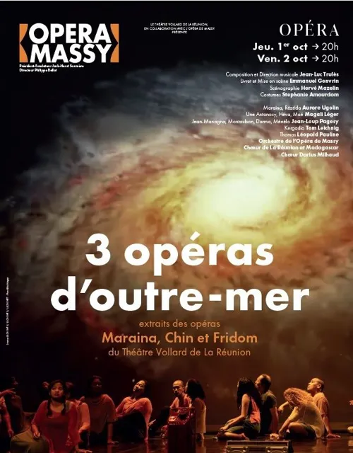 Affiche de 3 opéras d'outre-mer