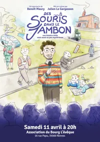 Benoît Maury dans Des souris dans le jambon - 