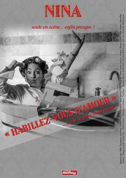Affiche de Nina dans Habillez-vous d'amour c'est le plus important