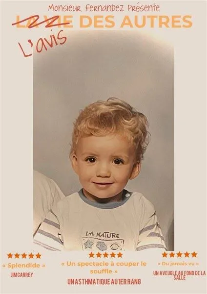Affiche de Thomas Fernandez dans L'avis des autres