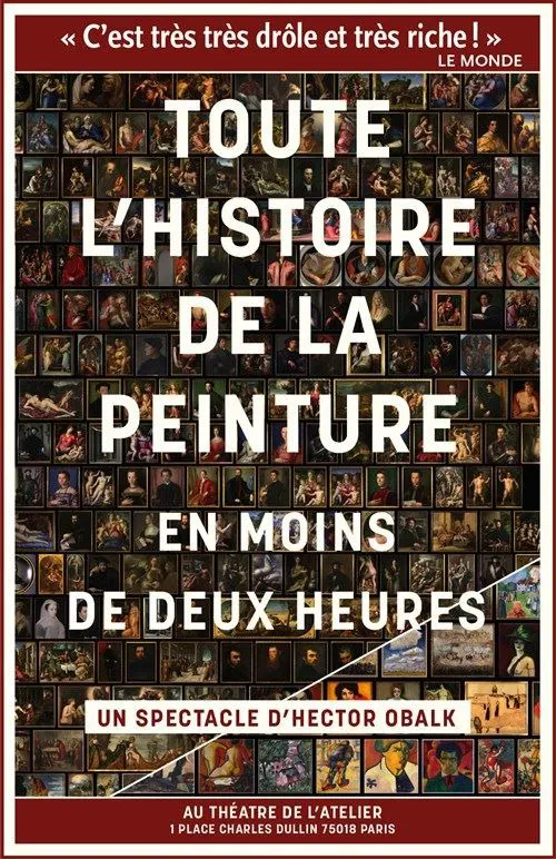 Affiche de Toute l'histoire de la peinture en moins de deux heures | Séance adaptée aux enfants
