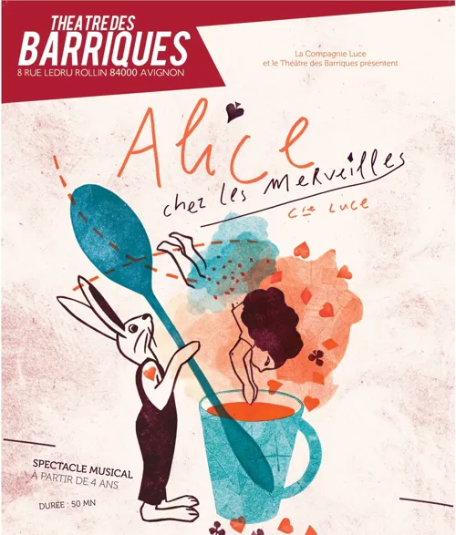 Affiche de Alice chez les merveilles