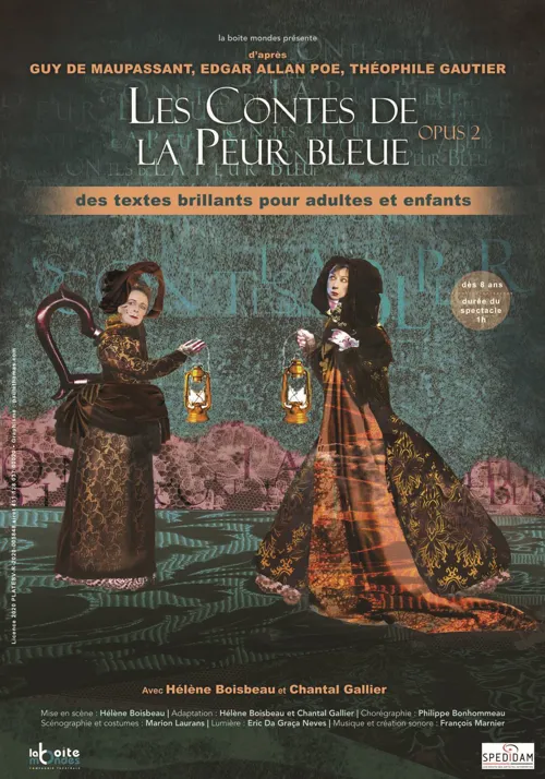Affiche de Les contes de la peur bleue