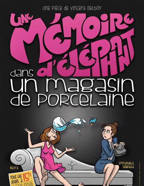 Affiche de Une mémoire d'éléphant dans un magasin de porcelaine
