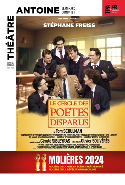 Affiche de Le cercle des poètes disparus | avec Stéphane Freiss