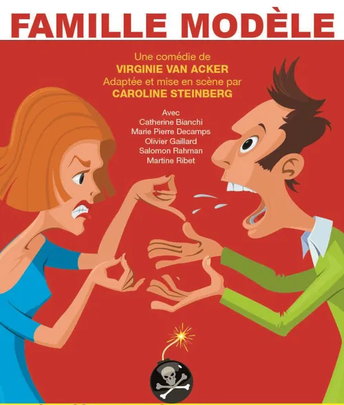 Affiche de Famille modèle