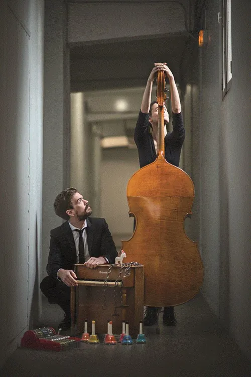 Affiche de Contrebrassens & Michael Wookey : L'Improbable Duo