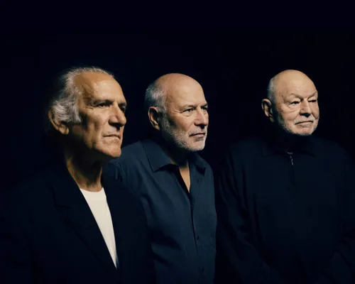 Affiche de Daniel Humair, Hervé Sellin et Jean-Paul Céléa | Jazz à l'Ecuje