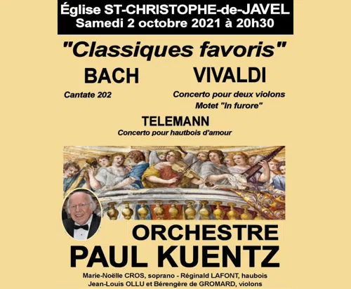 Affiche de Orchestre Paul Kuentz