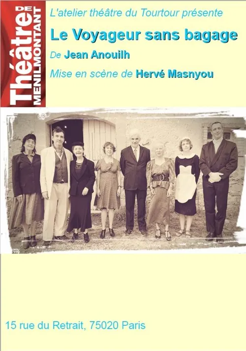 Affiche de Le voyageur sans bagage