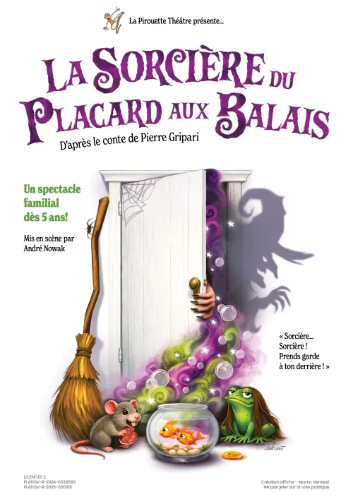Affiche de La sorcière du placard aux balais