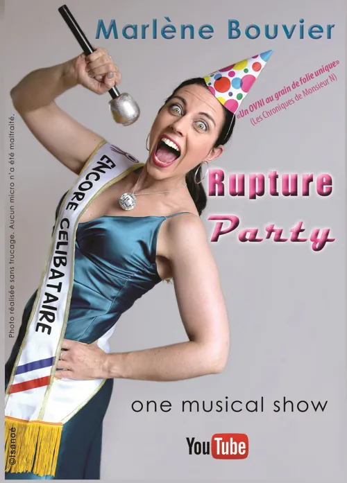 Affiche de Marlène Bouvier dans Rupture Party