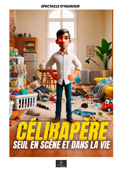 Affiche de David Pagliaroli dans Célibapère