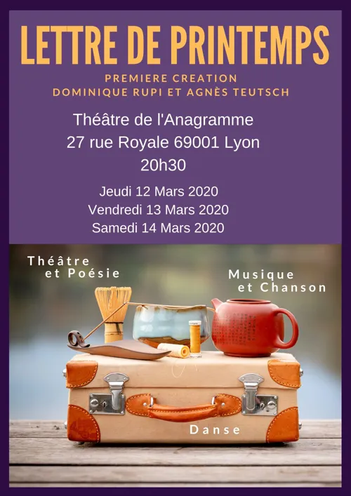 Affiche de Lettre de printemps
