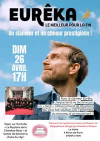 Un slameur lyonnais et un choeur polyphonique : Eurêka et le Mégaphone ! - 