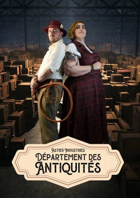 Affiche de Le cabaret magique : Département des Antiquités