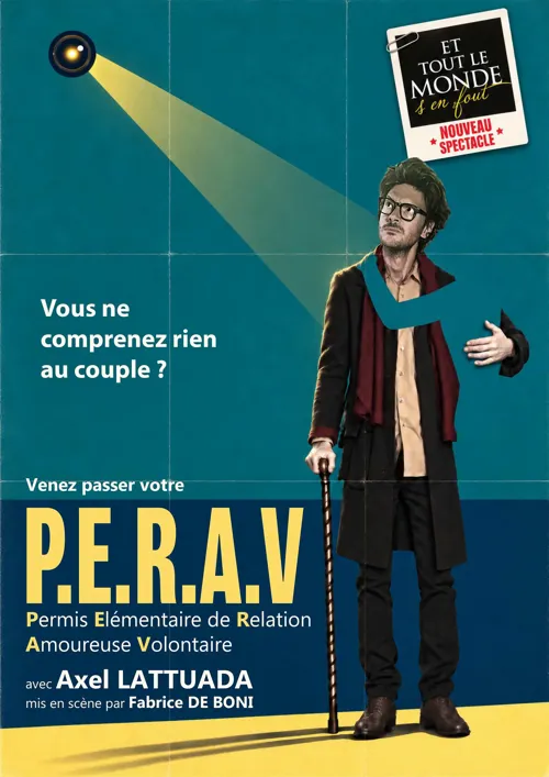 Affiche de Axel Lattuada dans Perav