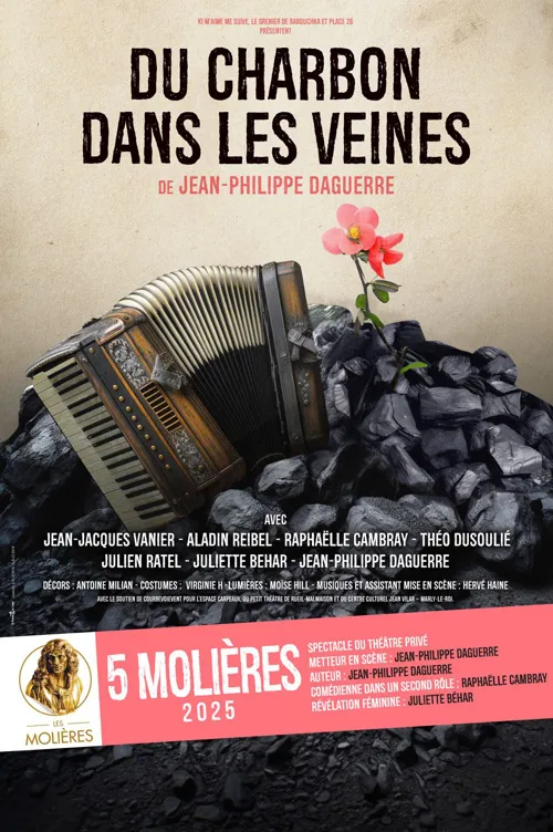 Affiche de Du charbon dans les veines