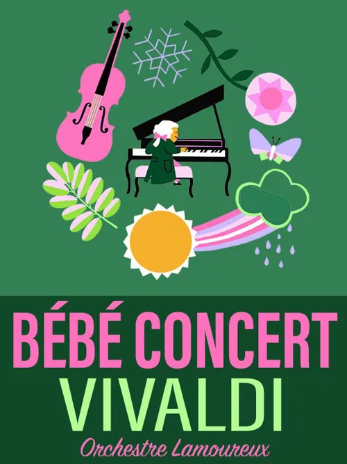 Affiche de Bébé Concert : Vivaldi