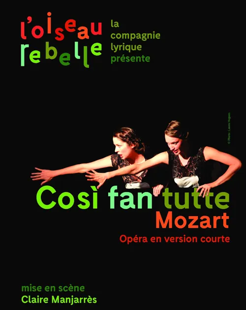 Affiche de L'oiseau rebelle, Cosi Fan Tutte | d'après WA Mozart