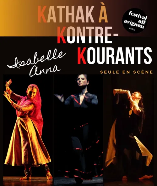 Affiche de Kathak à Kontre-Kourants