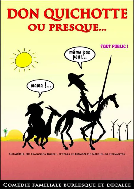 Affiche de Don Quichotte ou presque