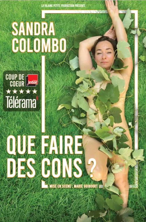 Affiche de Sandra Colombo dans Que faire des cons ?