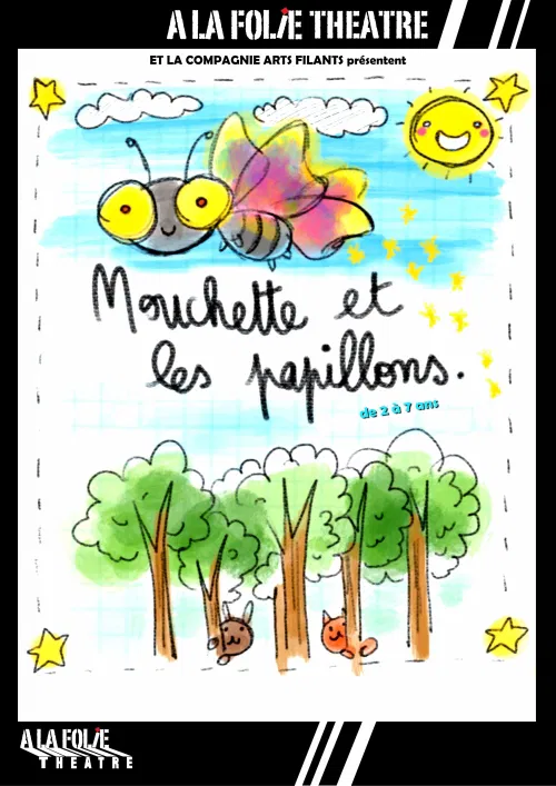 Affiche de Mouchette et les papillons