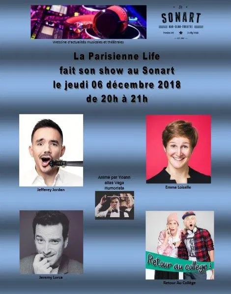 Affiche de La Parisienne Life Fait Son Show au Sonar't