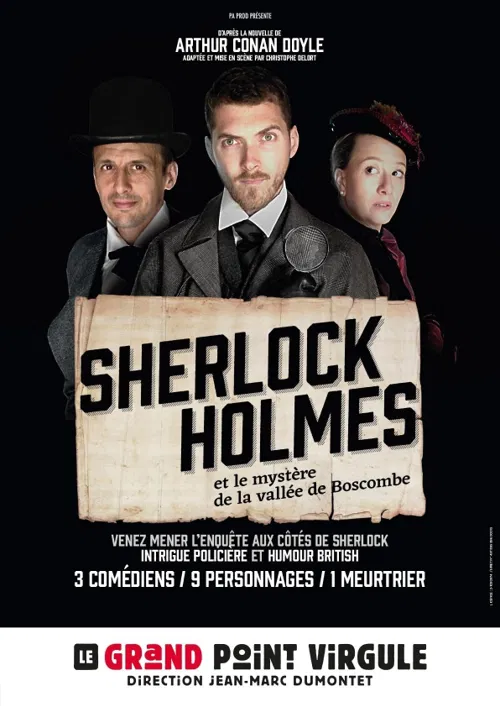Affiche de Sherlock Holmes et le mystère de la vallée de Boscombe