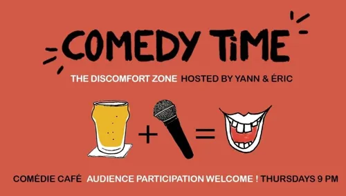 Affiche de Comedy Time Paris : Discomfort Zone