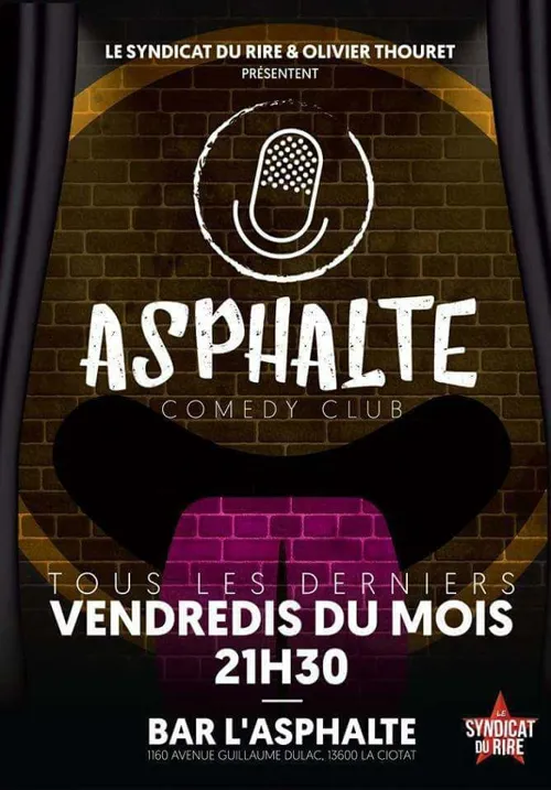 Affiche de Asphalte Comedy Club