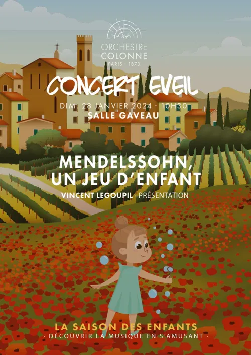 Affiche de Concert-éveil | Mendelssohn, un jeu d'enfants