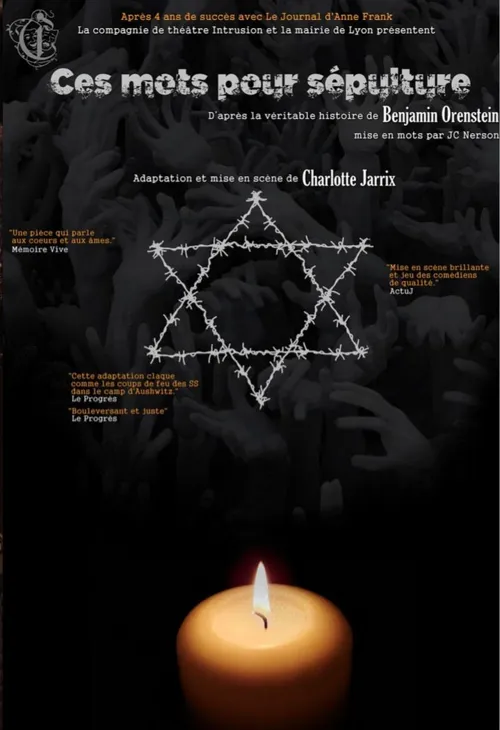 Affiche de Ces mots pour sépulture