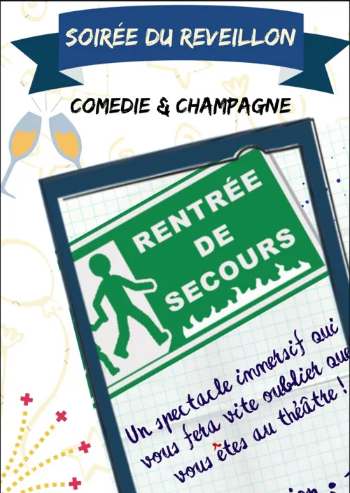 Affiche de Rentrée de secours | Spécial Réveillon !