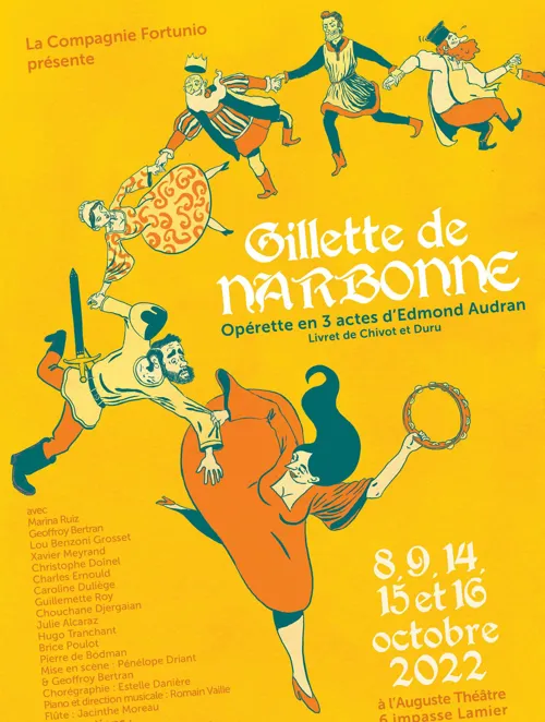 Affiche de Gillette de Narbonne