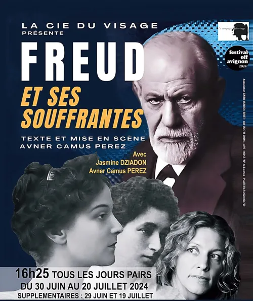 Affiche de Freud et ses souffrantes