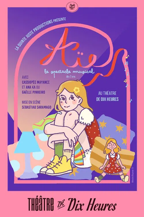 Affiche de Aïe, le spectacle musical