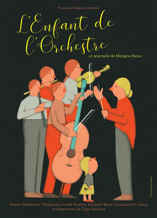 Affiche de L'enfant de l'orchestre