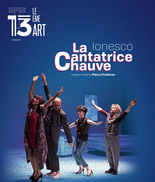 Affiche de La Cantatrice Chauve | avec Romane Bohringer