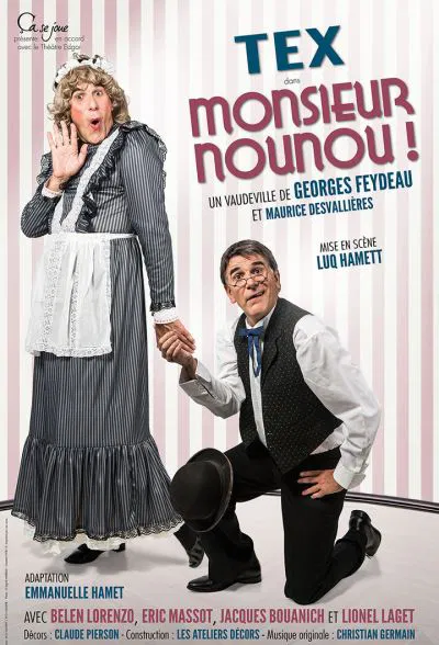 Affiche de Monsieur nounou | avec Tex