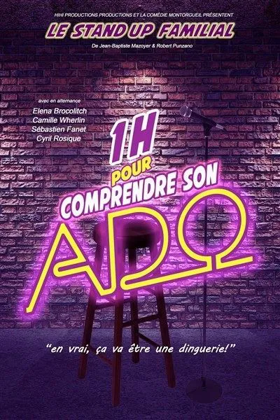 Affiche de 1 heure pour comprendre son ado