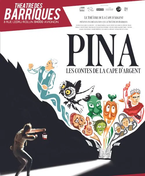 Affiche de Pina, les contes de la cape d'argent