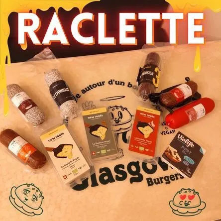 Affiche de Dimanche Raclette 100 % végétale