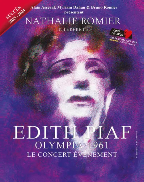 Affiche de Piaf, Olympia 61