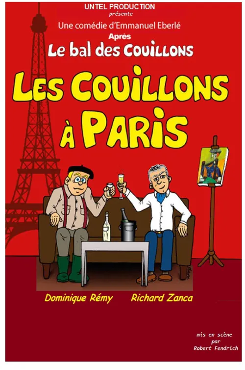 Affiche de Les couillons à Paris