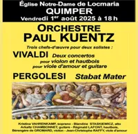 Orchestre Paul Kuentz : Vivaldi / Pergolesi | Quimper - 