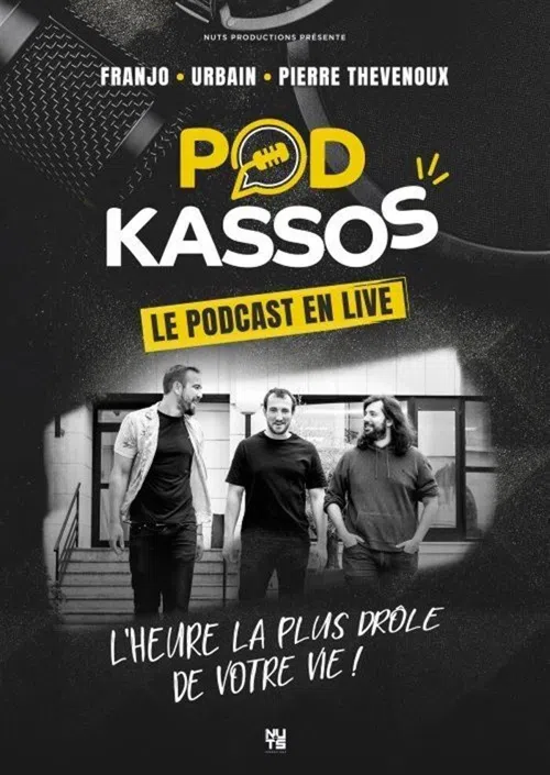 Affiche de Podkassos, le podcast en live